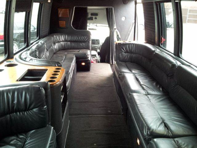 limo bus interior