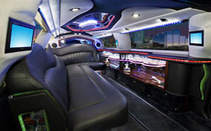 white limo exterior
